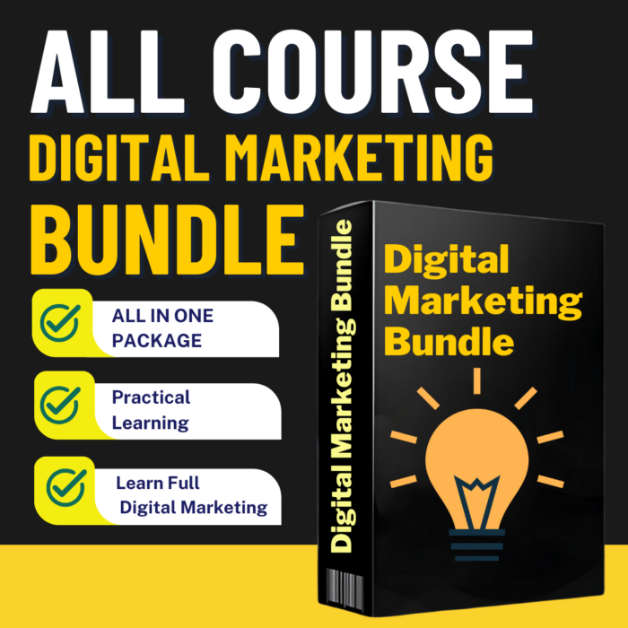 Digital Marketing All Course Bundle